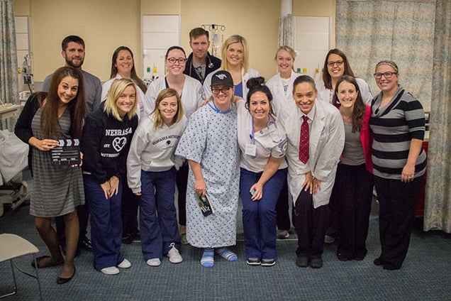 NMC nursing staff as the cast of Wit