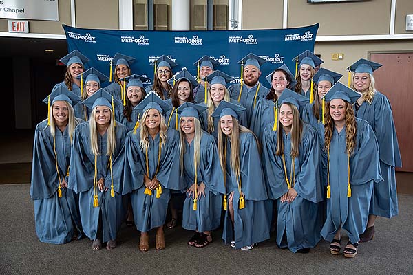 Image of the 2018 graduating class in radiologic technology